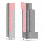 Двухсекционный шкаф-hf1-4