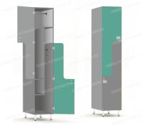 Двухсекционный шкаф-hf2-3